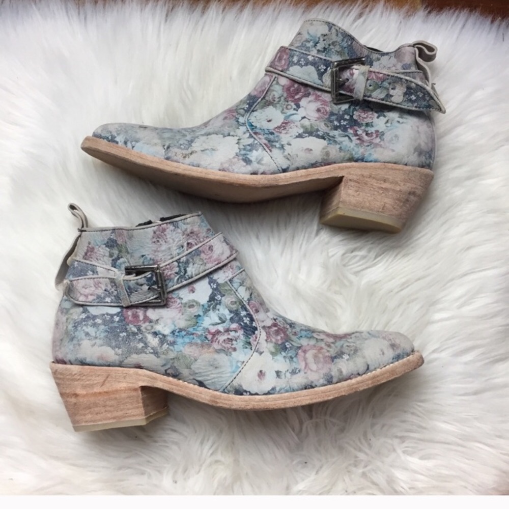 Farylrobin Boots x Free People Floral Boots